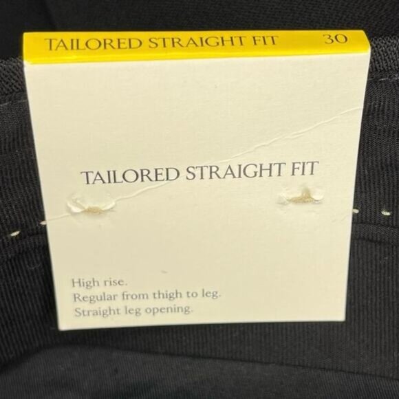 Banana Republic Barathea Italian Wool Straight Pant Size 30 - Picture 7 of 12